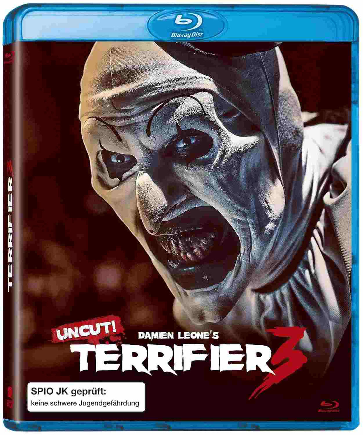 Terrifier 3 UNCUT Blu-ray - Blu-ray/4K/DVD Filme