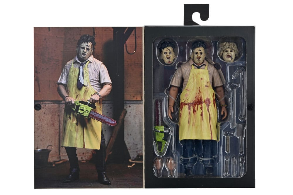 Texas Chainsaw Massacre Clothed Actionfigur Leatherface 50th Anniversary 20 cm