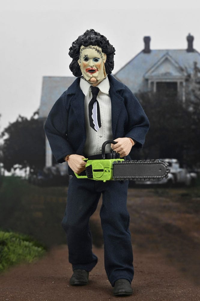 Texas Chainsaw Massacre Clothed Actionfigur Leatherface (Pretty Woman Mask) 50th Anniversary 20 cm