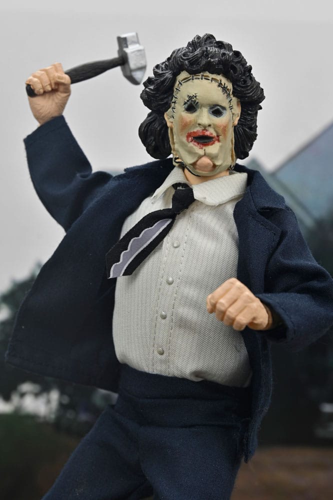 Texas Chainsaw Massacre Clothed Actionfigur Leatherface (Pretty Woman Mask) 50th Anniversary 20 cm