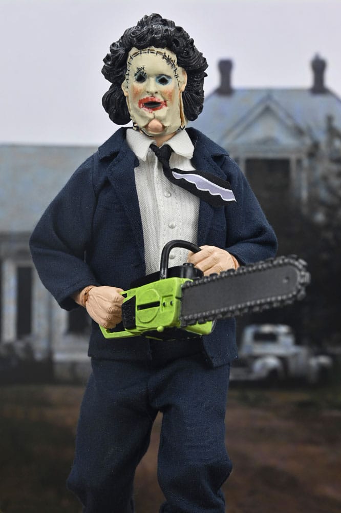 Texas Chainsaw Massacre Clothed Actionfigur Leatherface (Pretty Woman Mask) 50th Anniversary 20 cm