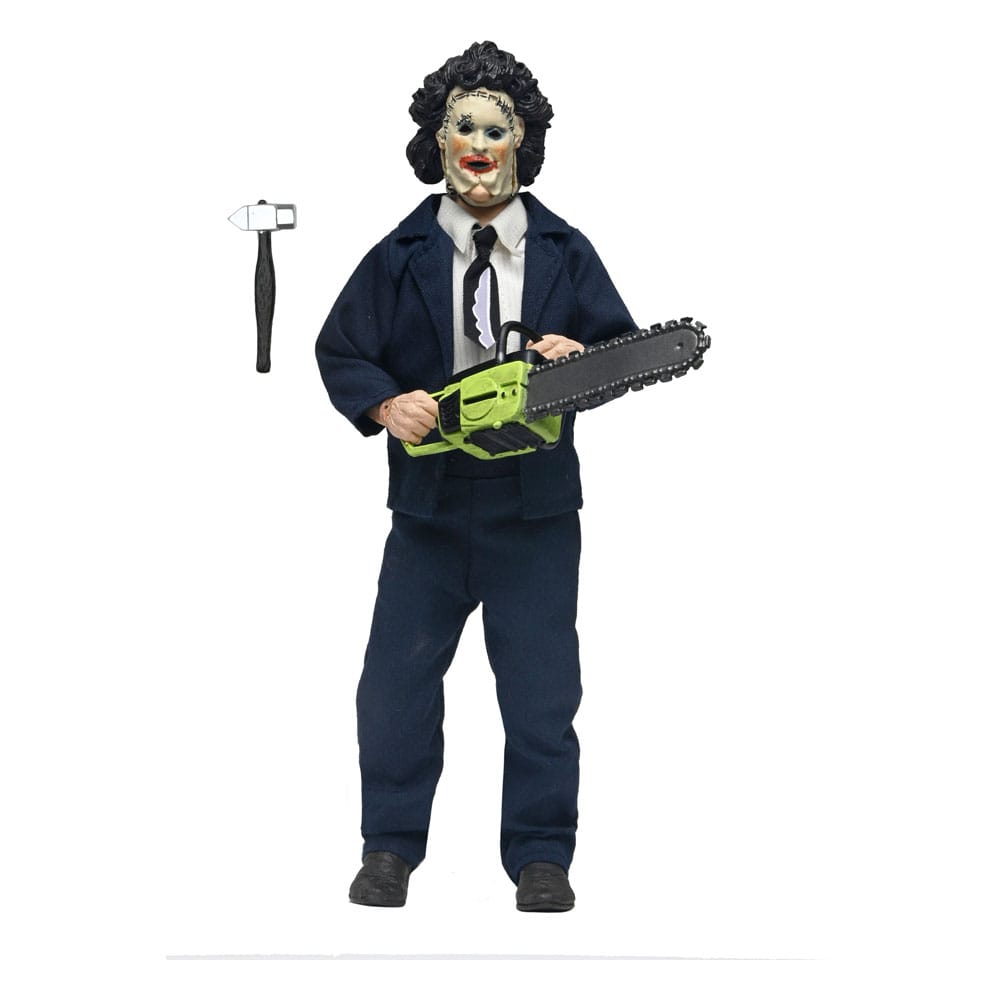 Texas Chainsaw Massacre Clothed Actionfigur Leatherface (Pretty Woman Mask) 50th Anniversary 20 cm