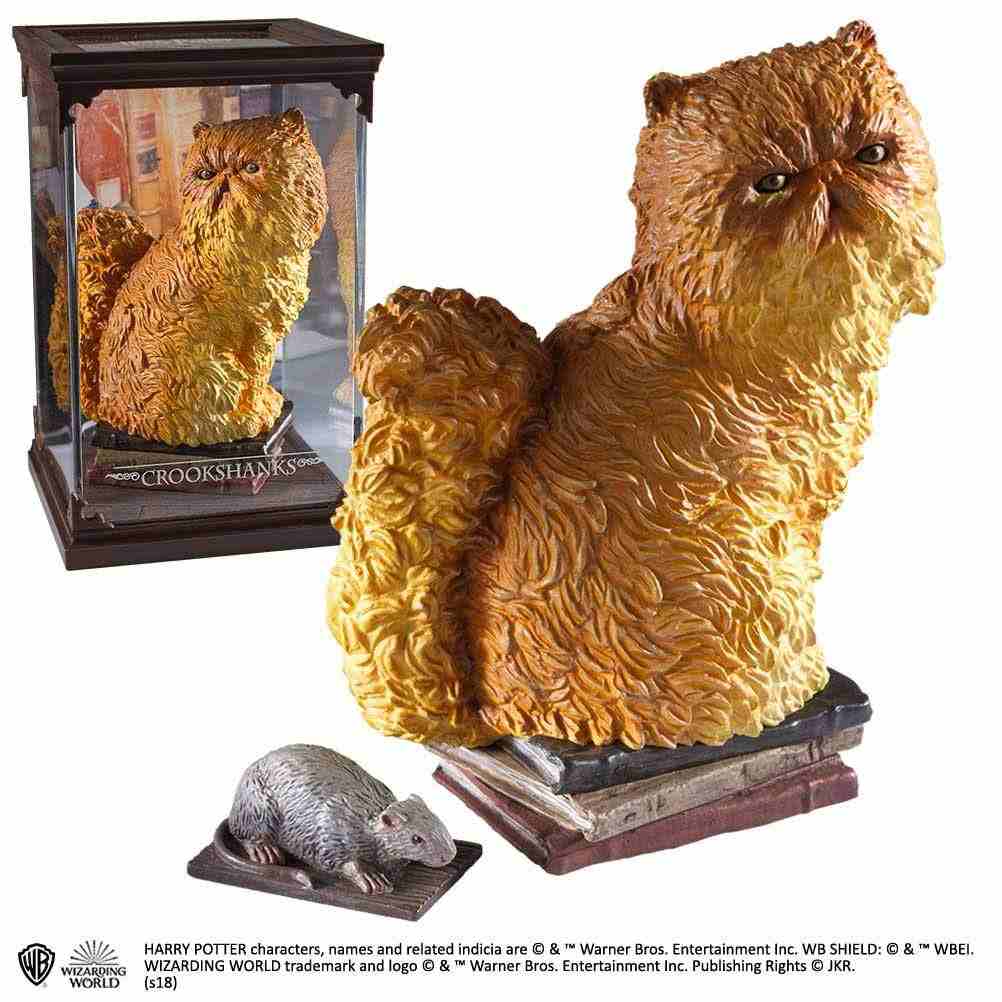 The Noble Collection Harry Potter - Crookshanks Magical Creatures 13 cm Statue