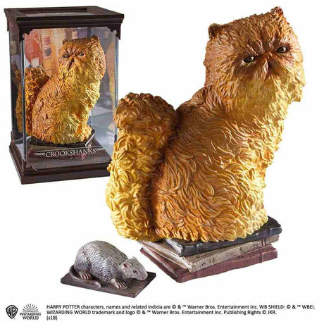 The Noble Collection Harry Potter - Crookshanks Magical Creatures 13 cm Statue