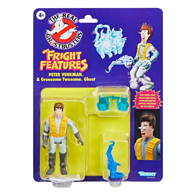 The Real Ghostbusters Kenner Classics Actionfigur Peter Venkman & Gruesome Twosome Geist