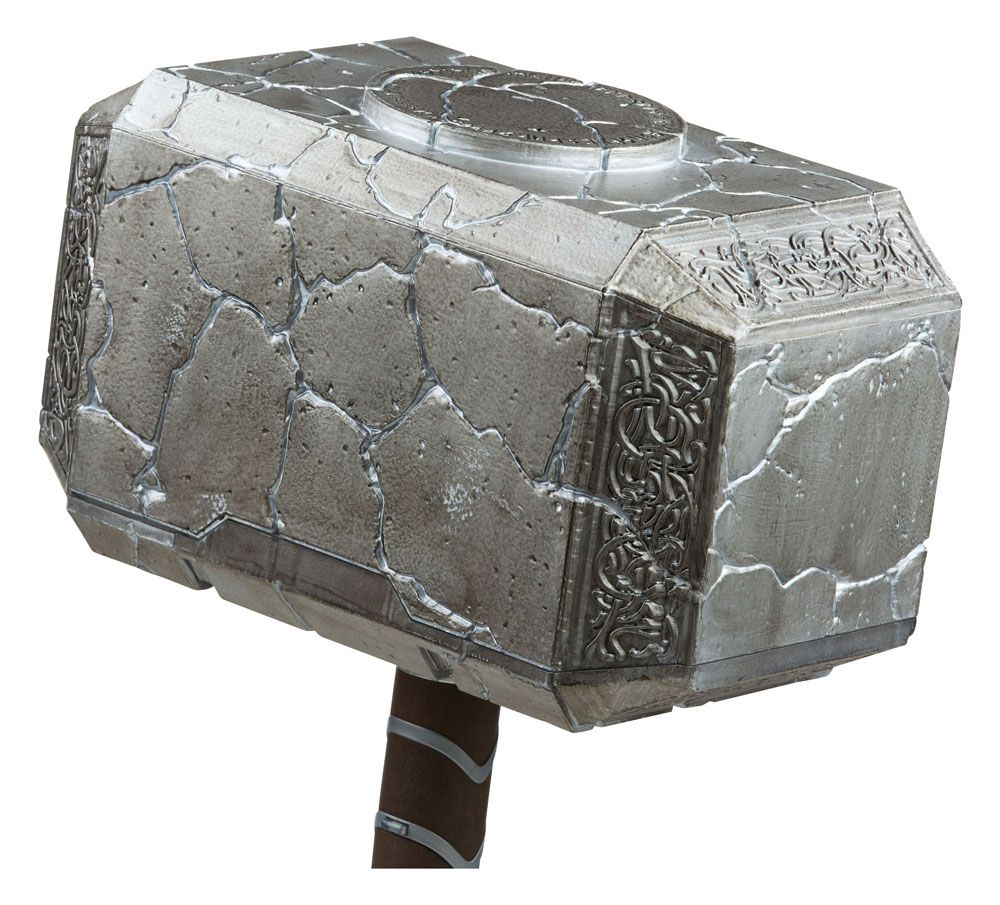 Thor - Love and Thunder Marvel Legends Mighty Thor Elektronischer Hammer Mjolnir 1/1 Replik