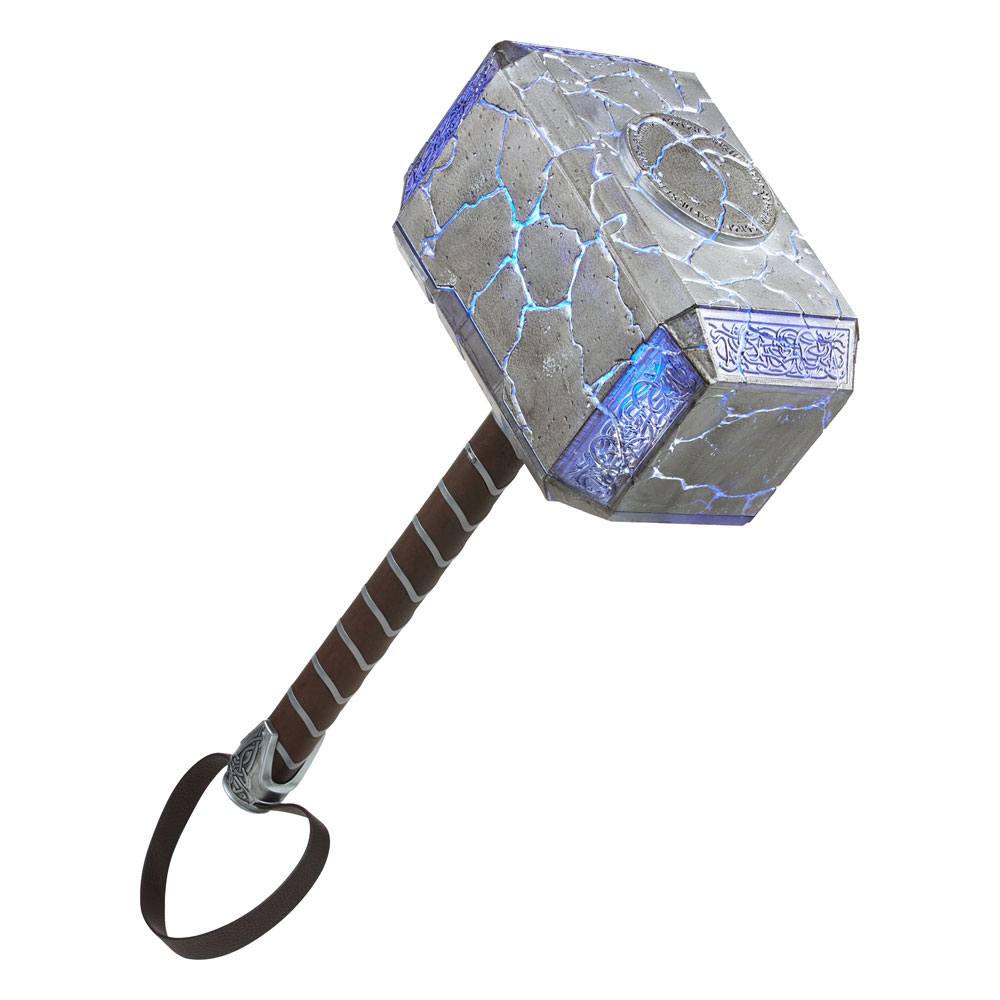 Thor - Love and Thunder Marvel Legends Mighty Thor Elektronischer Hammer Mjolnir 1/1 Replik