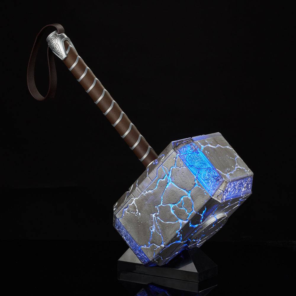 Thor - Love and Thunder Marvel Legends Mighty Thor Elektronischer Hammer Mjolnir 1/1 Replik