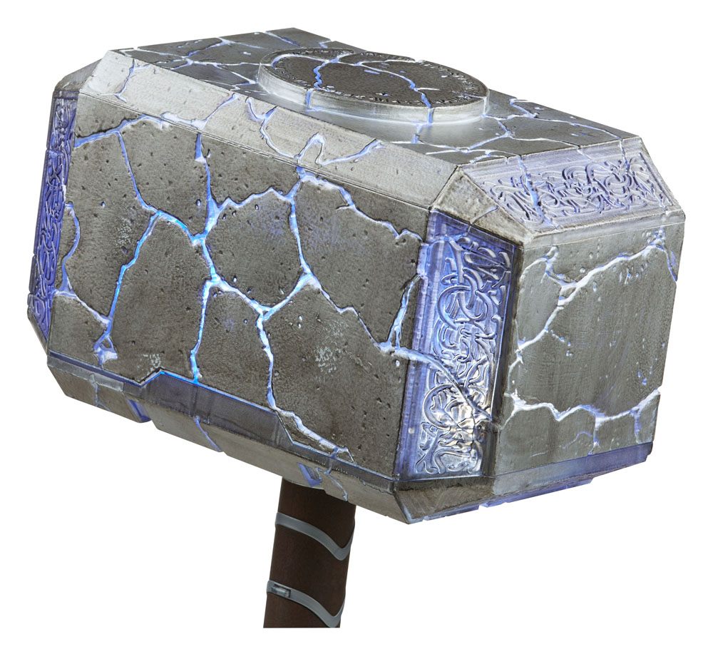 Thor - Love and Thunder Marvel Legends Mighty Thor Elektronischer Hammer Mjolnir 1/1 Replik