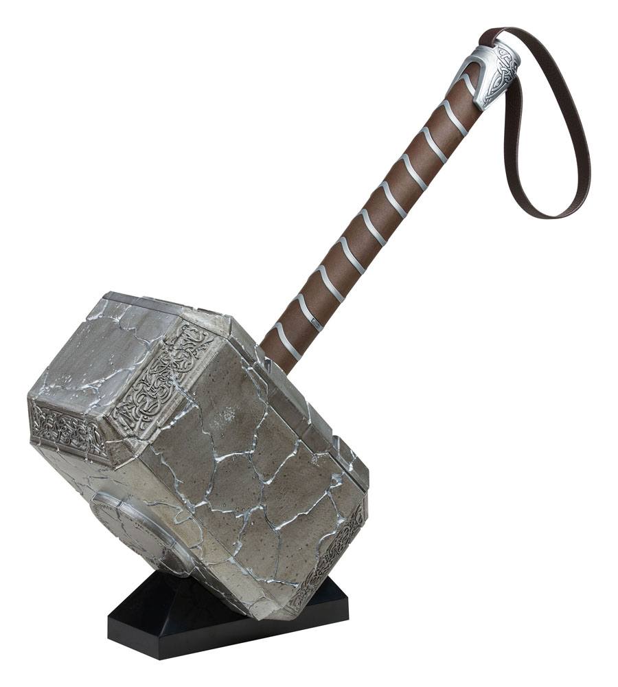 Thor - Love and Thunder Marvel Legends Mighty Thor Elektronischer Hammer Mjolnir 1/1 Replik