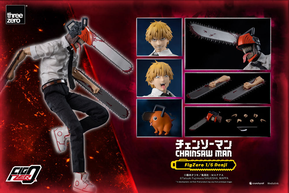 ThreeZero Chainsaw Man Denji FigZero 1/6 Actionfigur