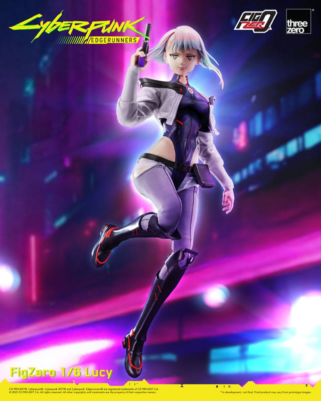 ThreeZero Cyberpunk Edgerunners Lucy FigZero 1/6 Actionfigur