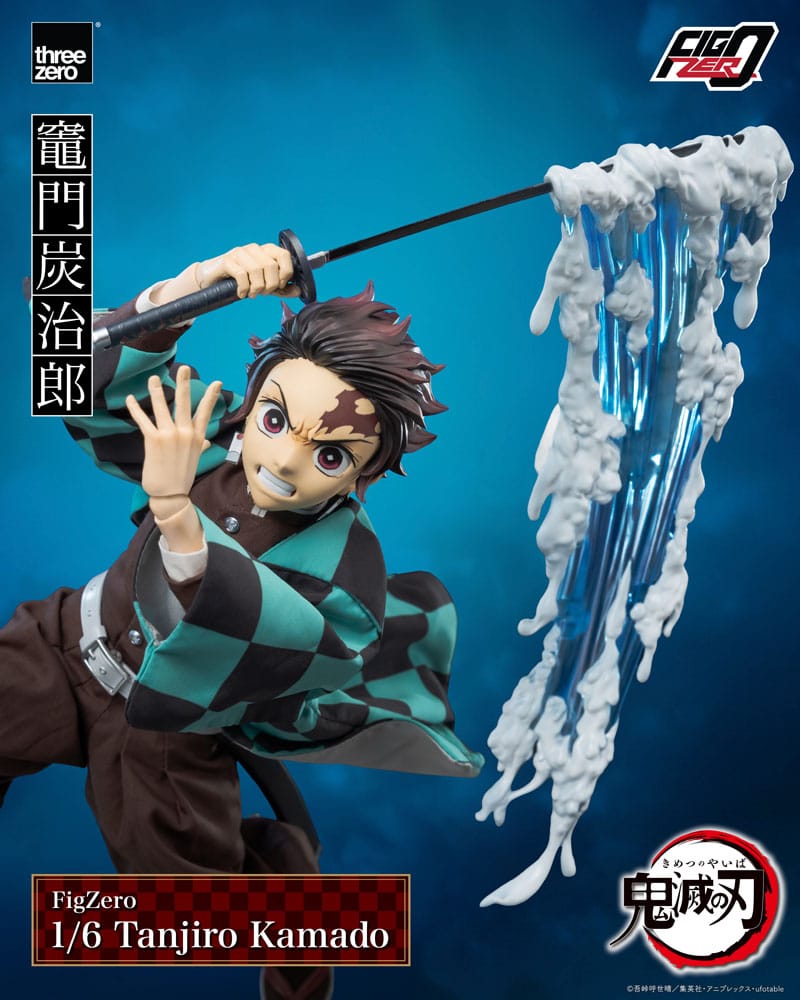 ThreeZero Demon Slayer Kimetsu no Yaiba Tanjiro Kamado 1/6 Actionfigur