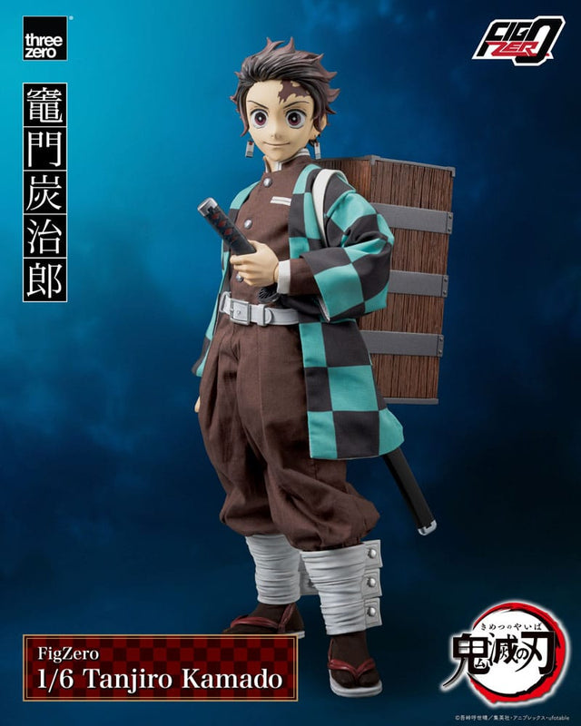 ThreeZero Demon Slayer Kimetsu no Yaiba Tanjiro Kamado 1/6 Actionfigur