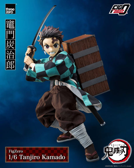 ThreeZero Demon Slayer Kimetsu no Yaiba Tanjiro Kamado 1/6 Actionfigur