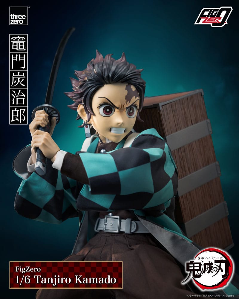 ThreeZero Demon Slayer Kimetsu no Yaiba Tanjiro Kamado 1/6 Actionfigur
