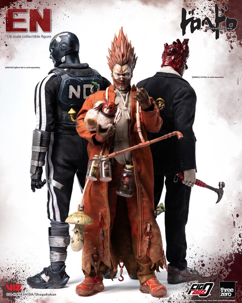 ThreeZero Dorohedoro En FigZero Actionfigur