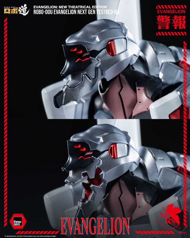 ThreeZero Evangelion Evangelion Testbed-04 Robo-Dou New Theatrical Edition Actionfigur