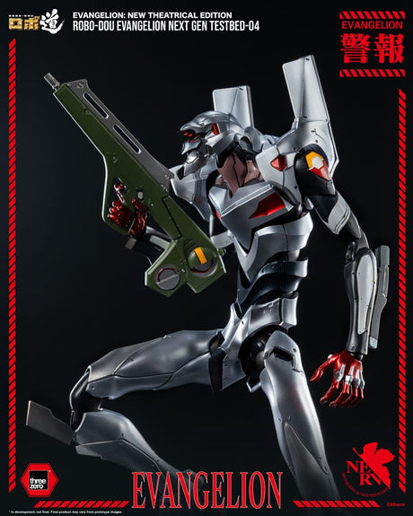 ThreeZero Evangelion Evangelion Testbed-04 Robo-Dou New Theatrical Edition Actionfigur