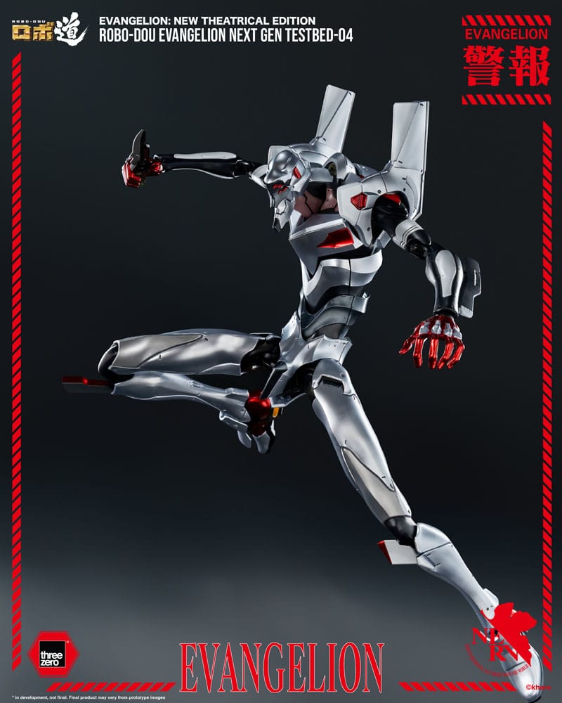ThreeZero Evangelion Evangelion Testbed-04 Robo-Dou New Theatrical Edition Actionfigur