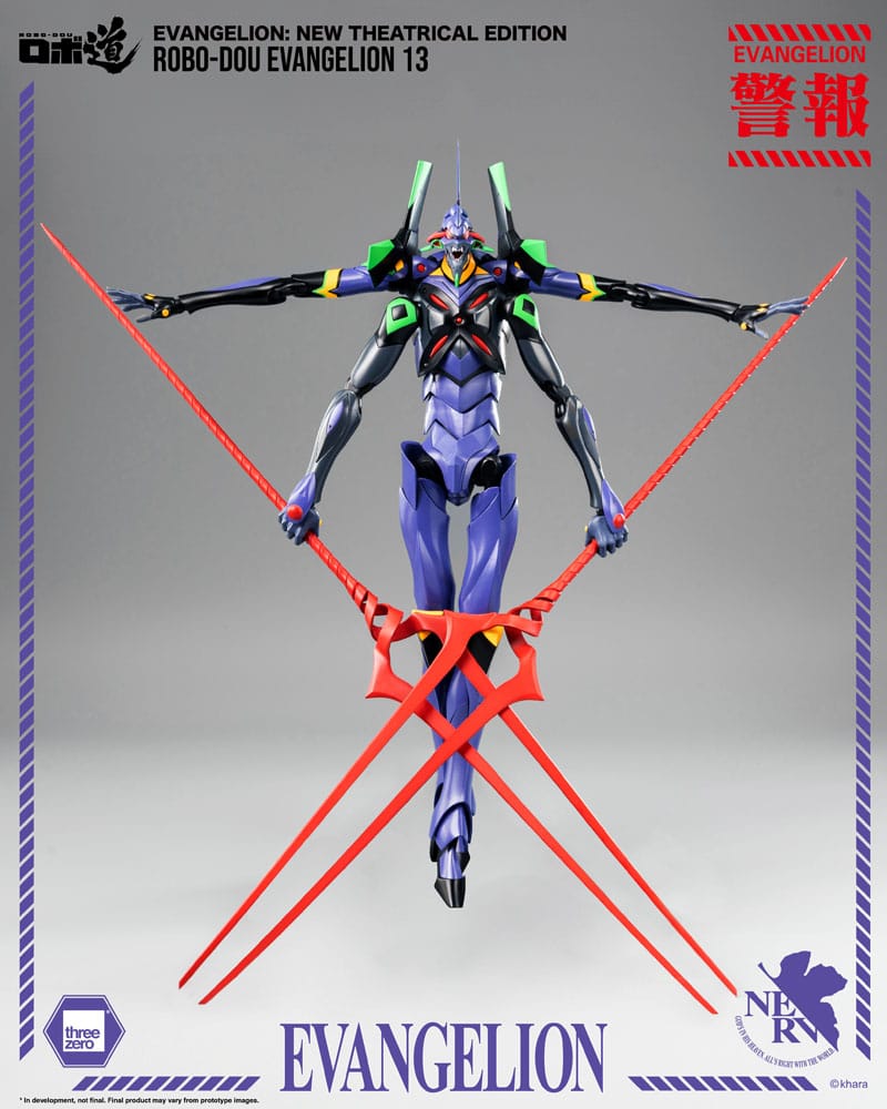 ThreeZero Evangelion New Theatrical Edition Evangelion 13 Robo-Dou Actionfigur