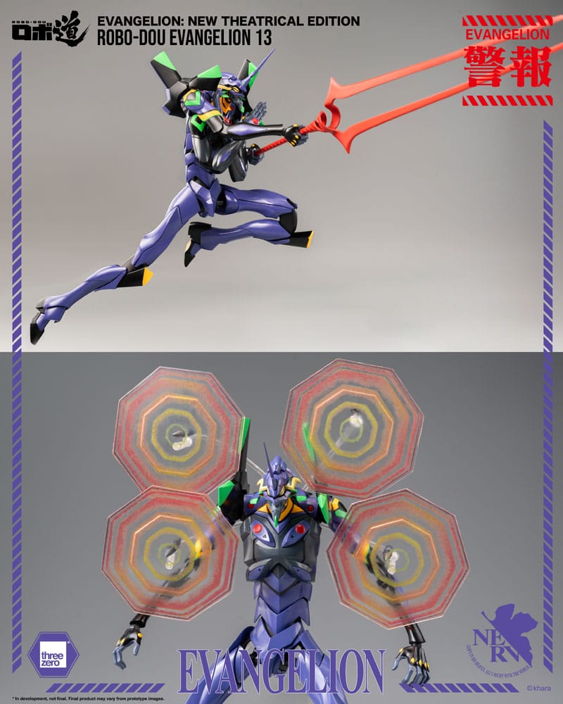 ThreeZero Evangelion New Theatrical Edition Evangelion 13 Robo-Dou Actionfigur