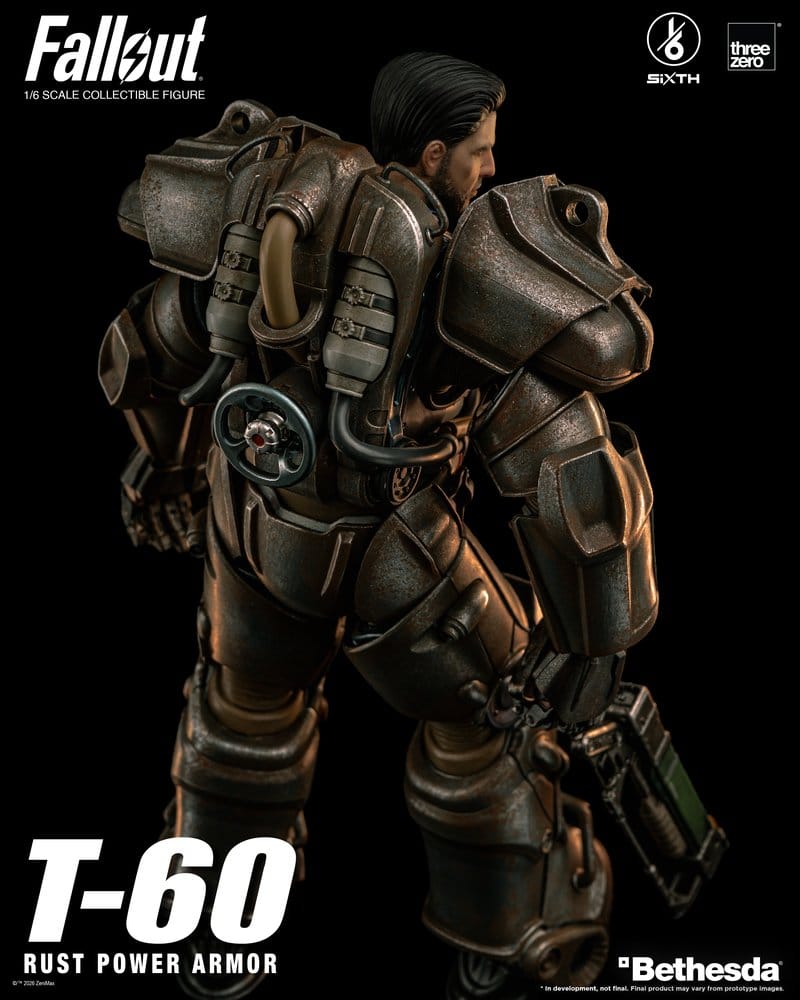 ThreeZero Fallout T-60 Rust Power Armor 1/6 Actionfigur