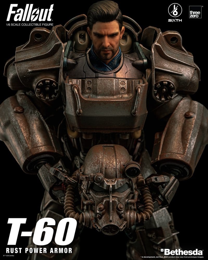 ThreeZero Fallout T-60 Rust Power Armor 1/6 Actionfigur