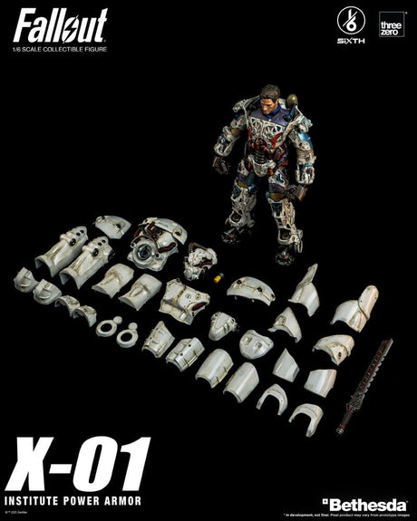 ThreeZero Fallout X-01 Institute Power Armor 1/6 Actionfigur