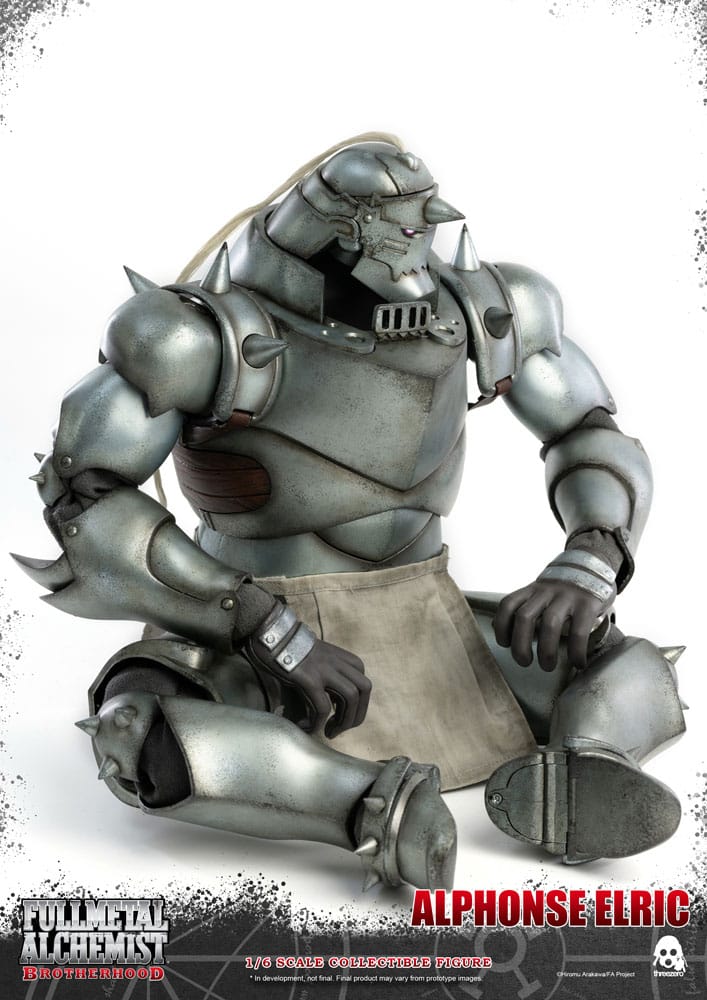 ThreeZero Fullmetal Alchemist Brotherhood Alphonse Elric 1/6 Actionfigur