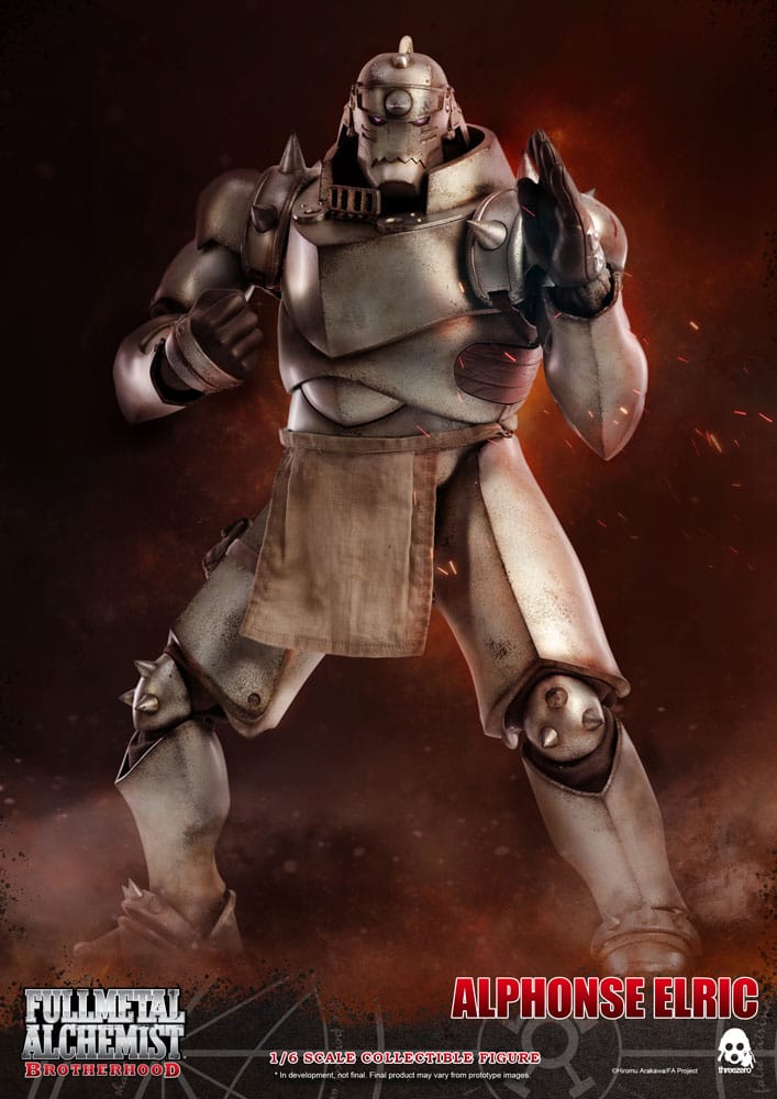 ThreeZero Fullmetal Alchemist Brotherhood Alphonse Elric 1/6 Actionfigur
