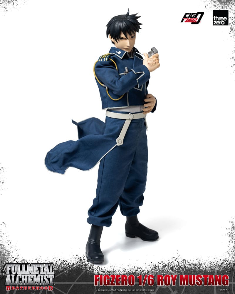 ThreeZero Fullmetal Alchemist Brotherhood Roy Mustang FigZero 1/6 Actionfiguren
