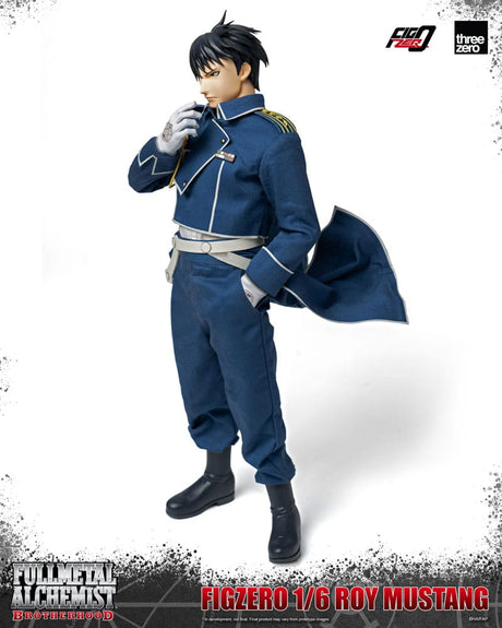 ThreeZero Fullmetal Alchemist Brotherhood Roy Mustang FigZero 1/6 Actionfiguren