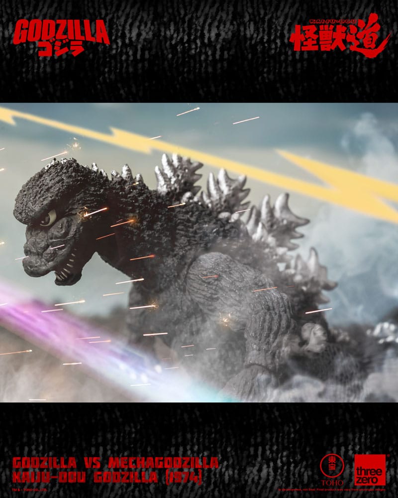 ThreeZero Godzilla vs. Mechagodzilla (1974) Kaiju-Dou Godzilla Actionfigur