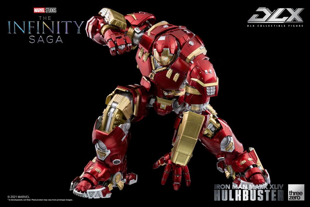 ThreeZero Infinity Saga Iron Man Mark 44 Hulkbuster DLX 1/12 Actionfigur - Beschädigte Verpackung