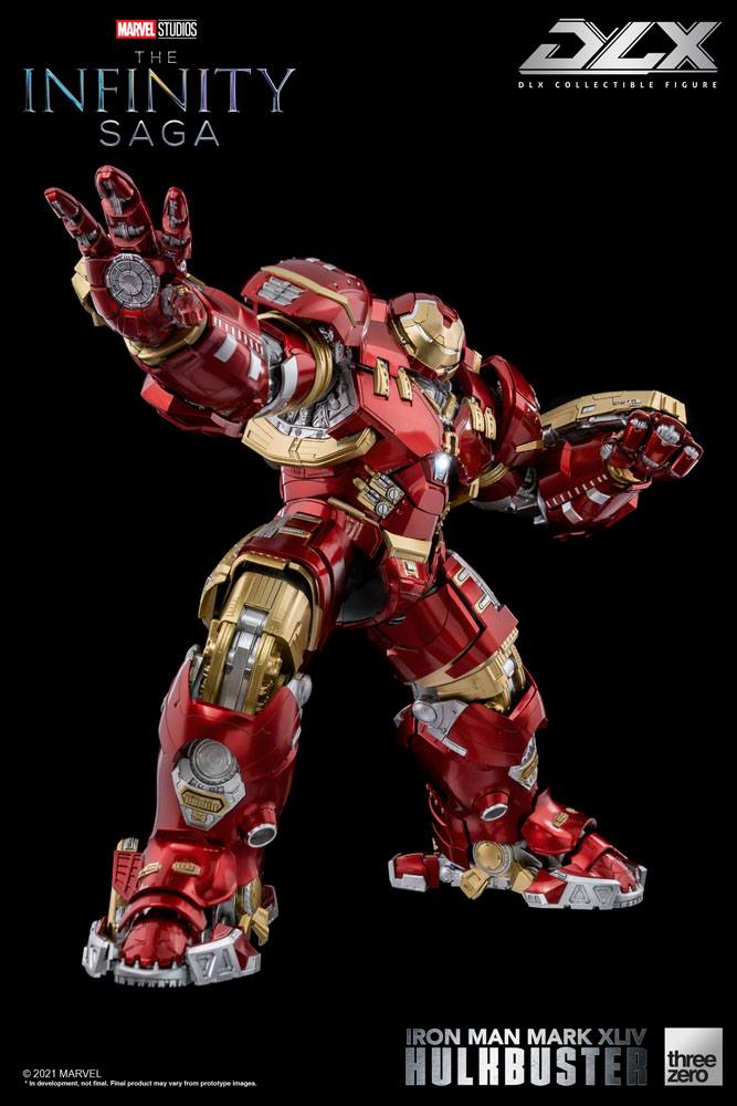 ThreeZero Infinity Saga Iron Man Mark 44 Hulkbuster DLX 1/12 Actionfigur - Beschädigte Verpackung