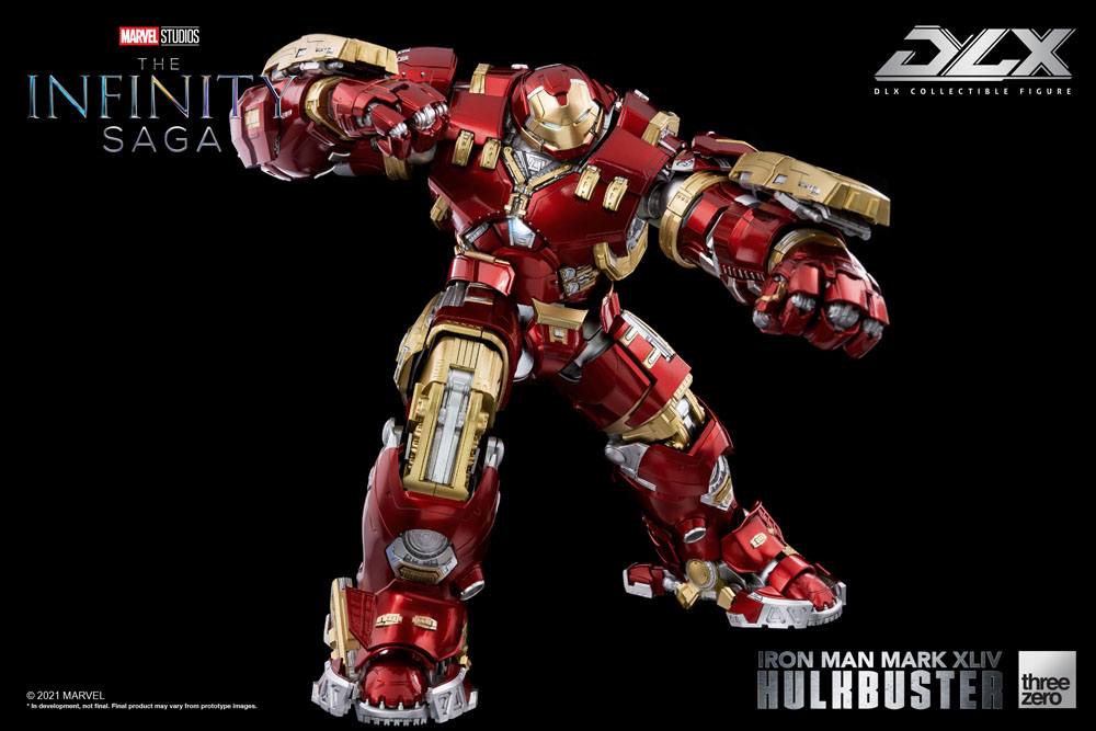 ThreeZero Infinity Saga Iron Man Mark 44 Hulkbuster DLX 1/12 Actionfigur - Beschädigte Verpackung