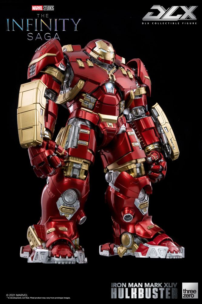 ThreeZero Infinity Saga Iron Man Mark 44 Hulkbuster DLX 1/12 Actionfigur - Beschädigte Verpackung