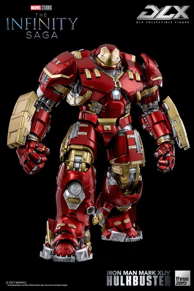 ThreeZero Infinity Saga Iron Man Mark 44 Hulkbuster DLX 1/12 Actionfigur - Beschädigte Verpackung