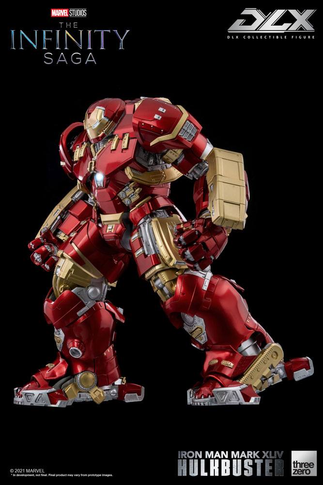 ThreeZero Infinity Saga Iron Man Mark 44 Hulkbuster DLX 1/12 Actionfigur - Beschädigte Verpackung
