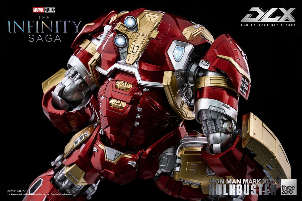 ThreeZero Infinity Saga Iron Man Mark 44 Hulkbuster DLX 1/12 Actionfigur - Beschädigte Verpackung