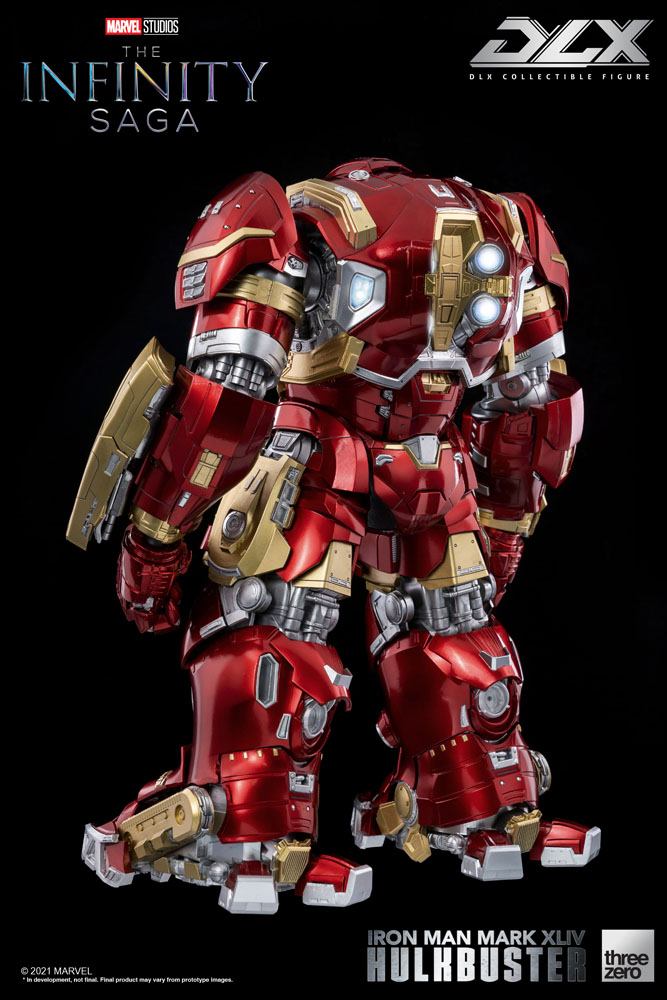 ThreeZero Infinity Saga Iron Man Mark 44 Hulkbuster DLX 1/12 Actionfigur - Beschädigte Verpackung