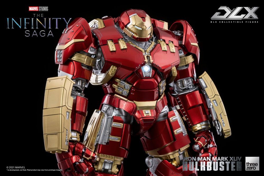 ThreeZero Infinity Saga Iron Man Mark 44 Hulkbuster DLX 1/12 Actionfigur - Beschädigte Verpackung