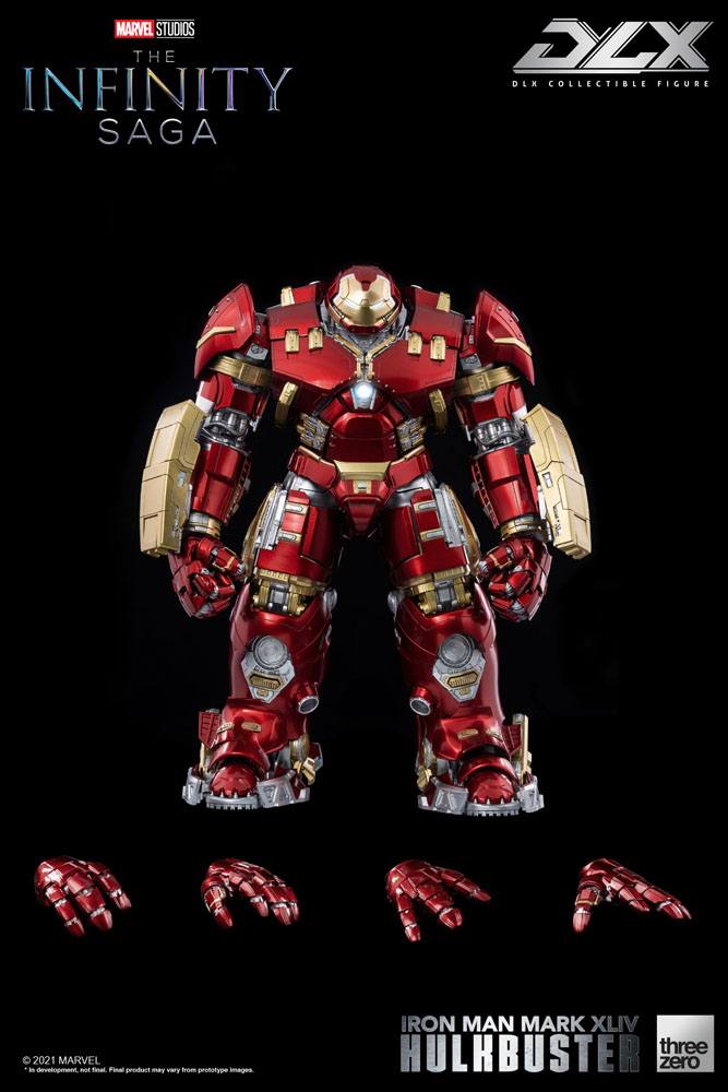 ThreeZero Infinity Saga Iron Man Mark 44 Hulkbuster DLX 1/12 Actionfigur - Beschädigte Verpackung