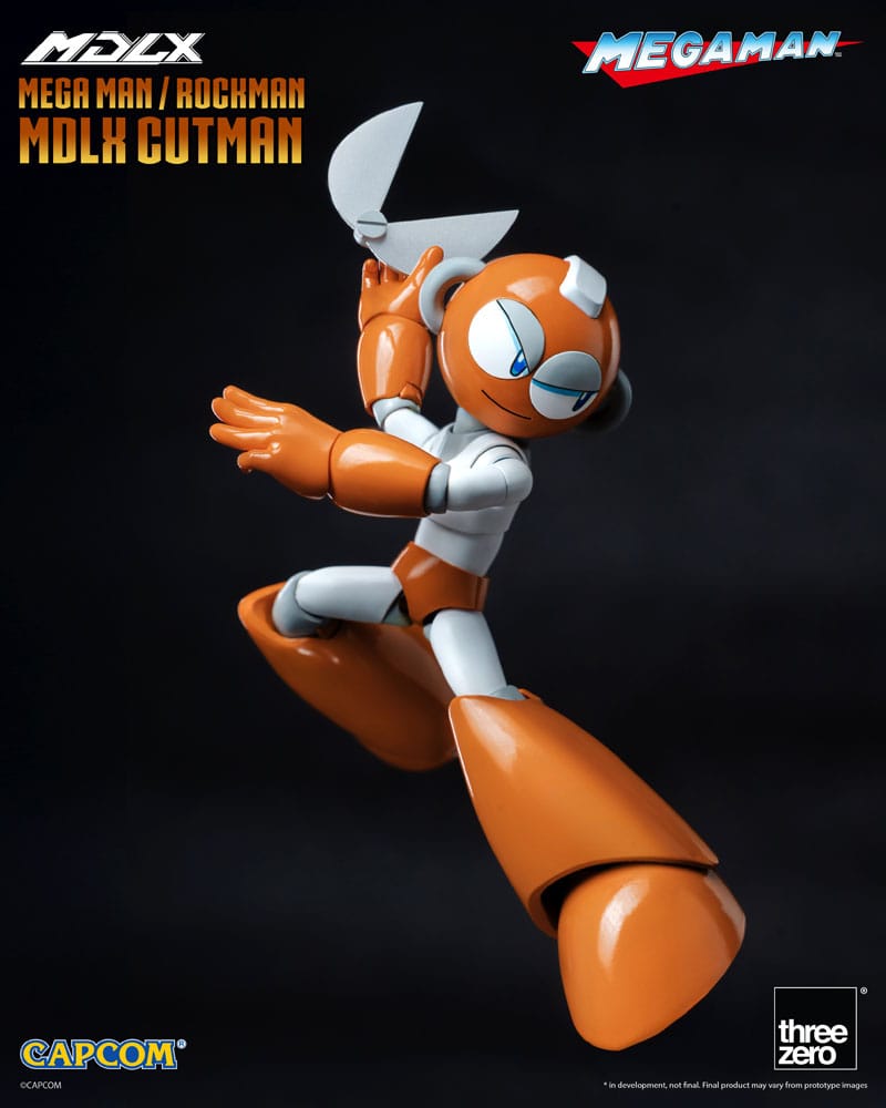 ThreeZero Mega Man MDLX Rockman Mega Man Cutman MDLX Actionfigur