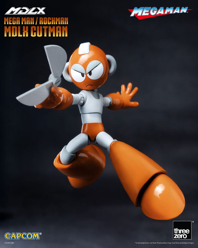 ThreeZero Mega Man MDLX Rockman Mega Man Cutman MDLX Actionfigur