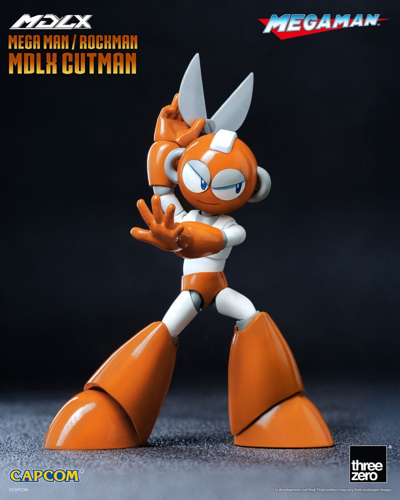 ThreeZero Mega Man MDLX Rockman Mega Man Cutman MDLX Actionfigur