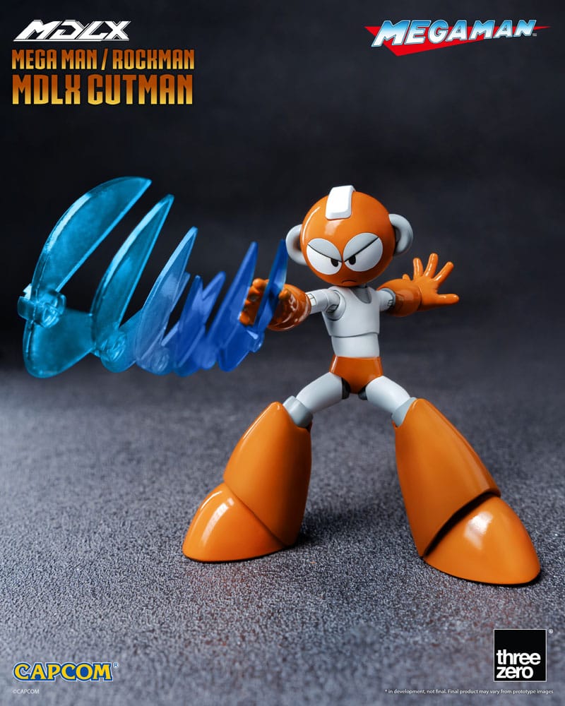 ThreeZero Mega Man MDLX Rockman Mega Man Cutman MDLX Actionfigur