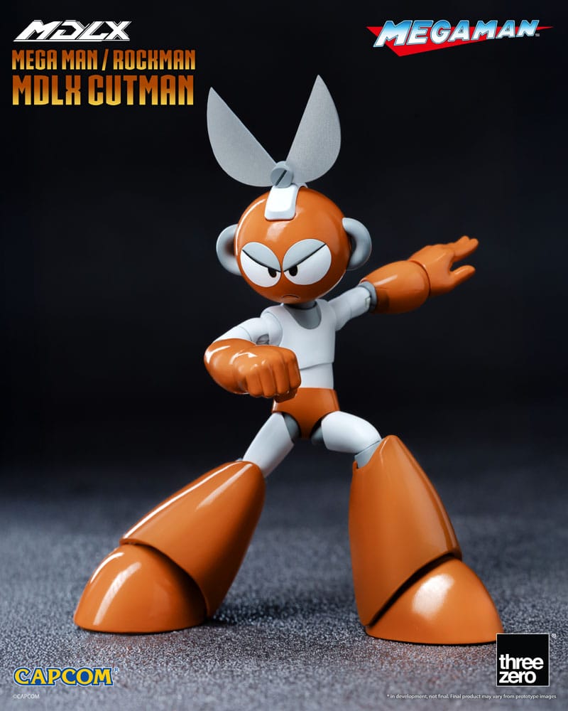 ThreeZero Mega Man MDLX Rockman Mega Man Cutman MDLX Actionfigur