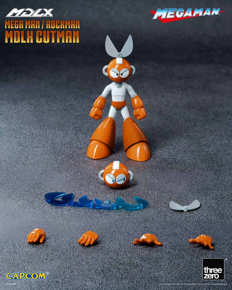 ThreeZero Mega Man MDLX Rockman Mega Man Cutman MDLX Actionfigur